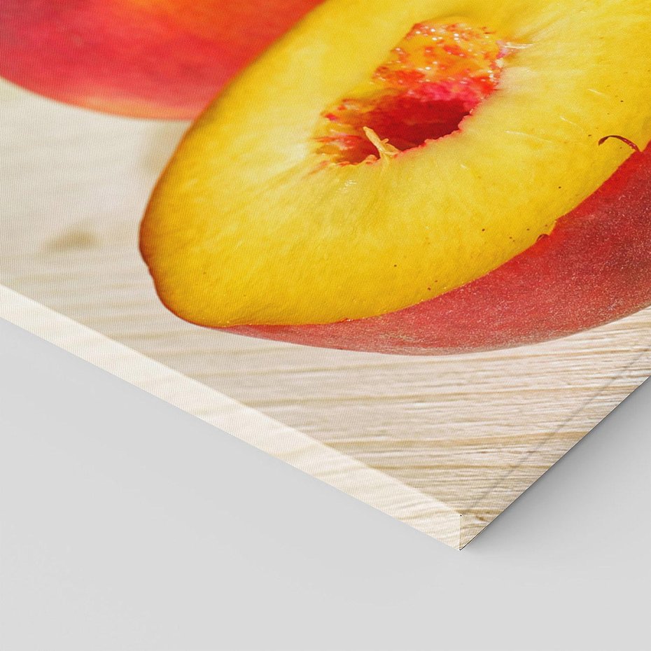 Obraz na płótnie 100x50 - Brzoskwinie Delikatny Urok - brzoskwinie, owoce