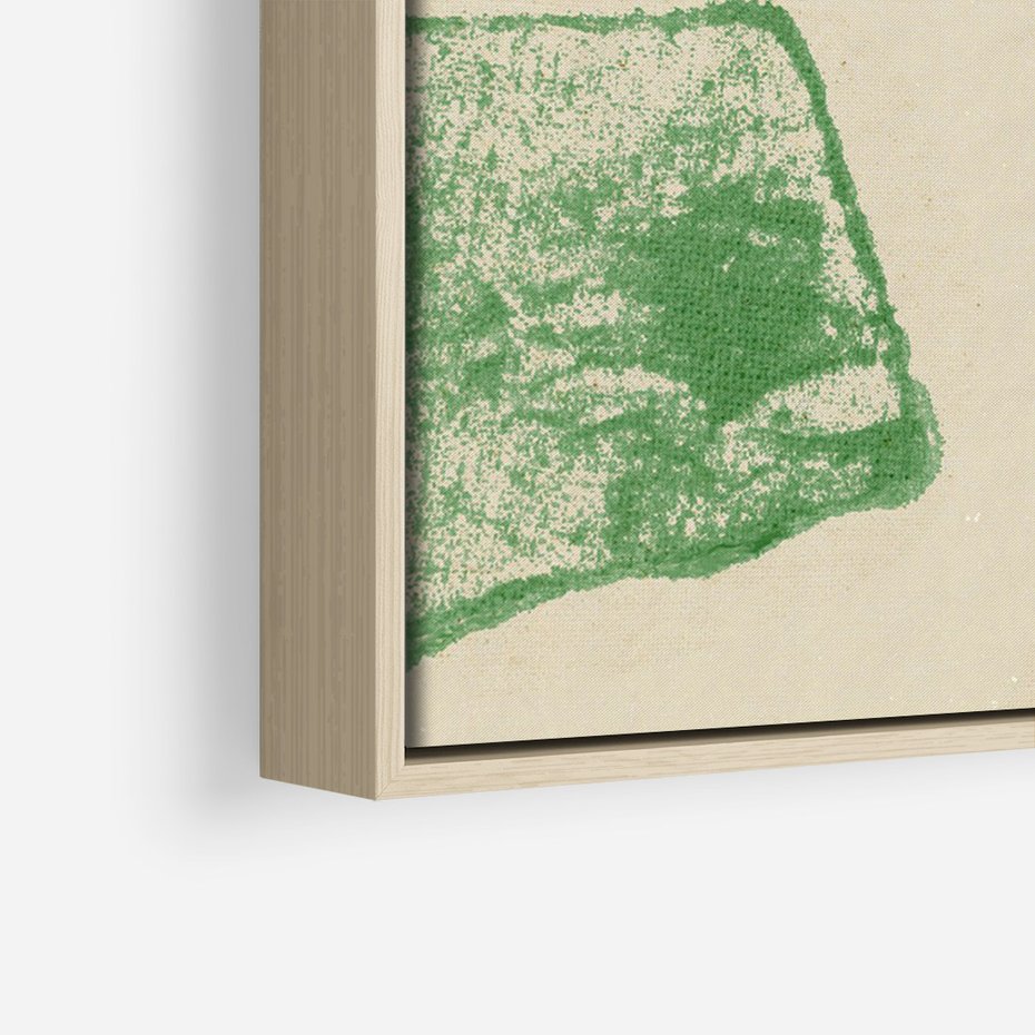 Obraz w ramie 70x100 - Tęczowe Rytmy - kolorowe tęczowe kwadraty, wesoły kolaż - rama drewno