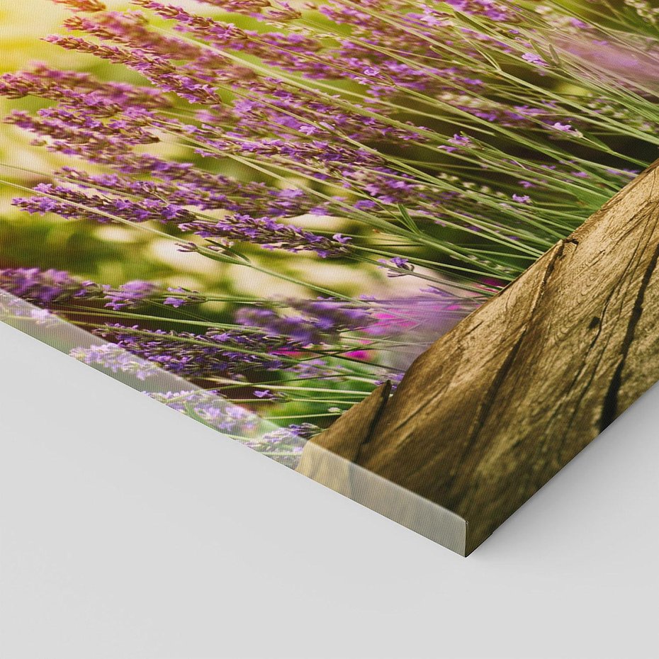 Obraz na płótnie 120x60 - Delikatność i Urok - lawenda, kwiat