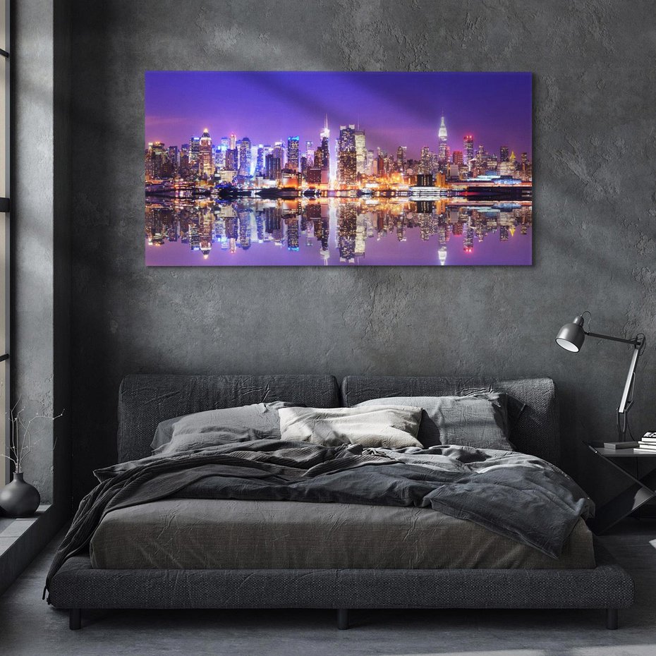 Obraz na płótnie 120x60 - Dynamiczne miasto - Nowy Jork - USA, miasto