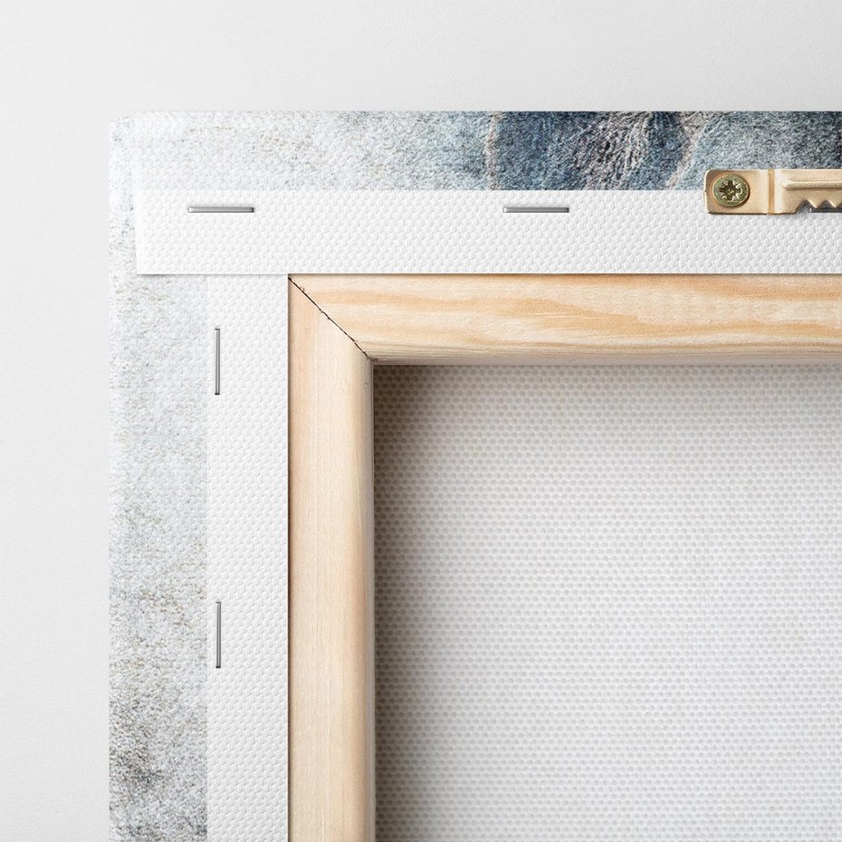 Obraz na płótnie 70x50 - Pies - wierny towarzysz - pies, sztuka