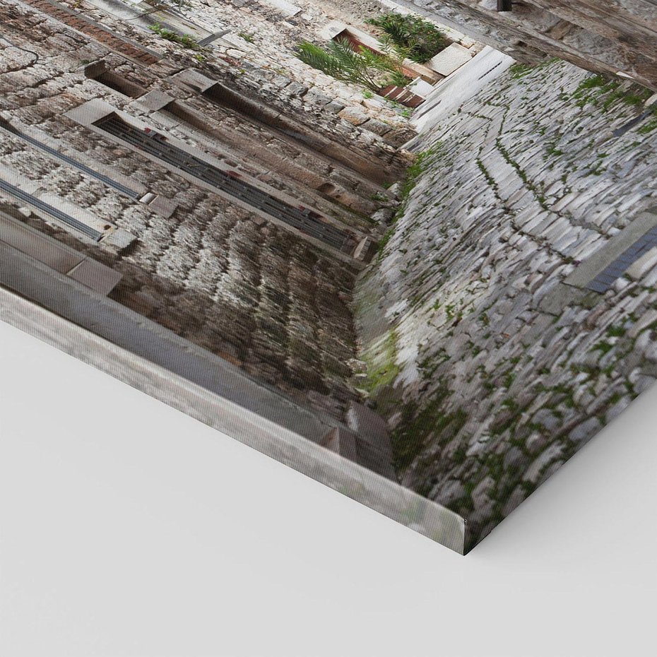 Obraz na płótnie 70x100 - Malownicza uliczka we Włoszech - uliczka, Włoch