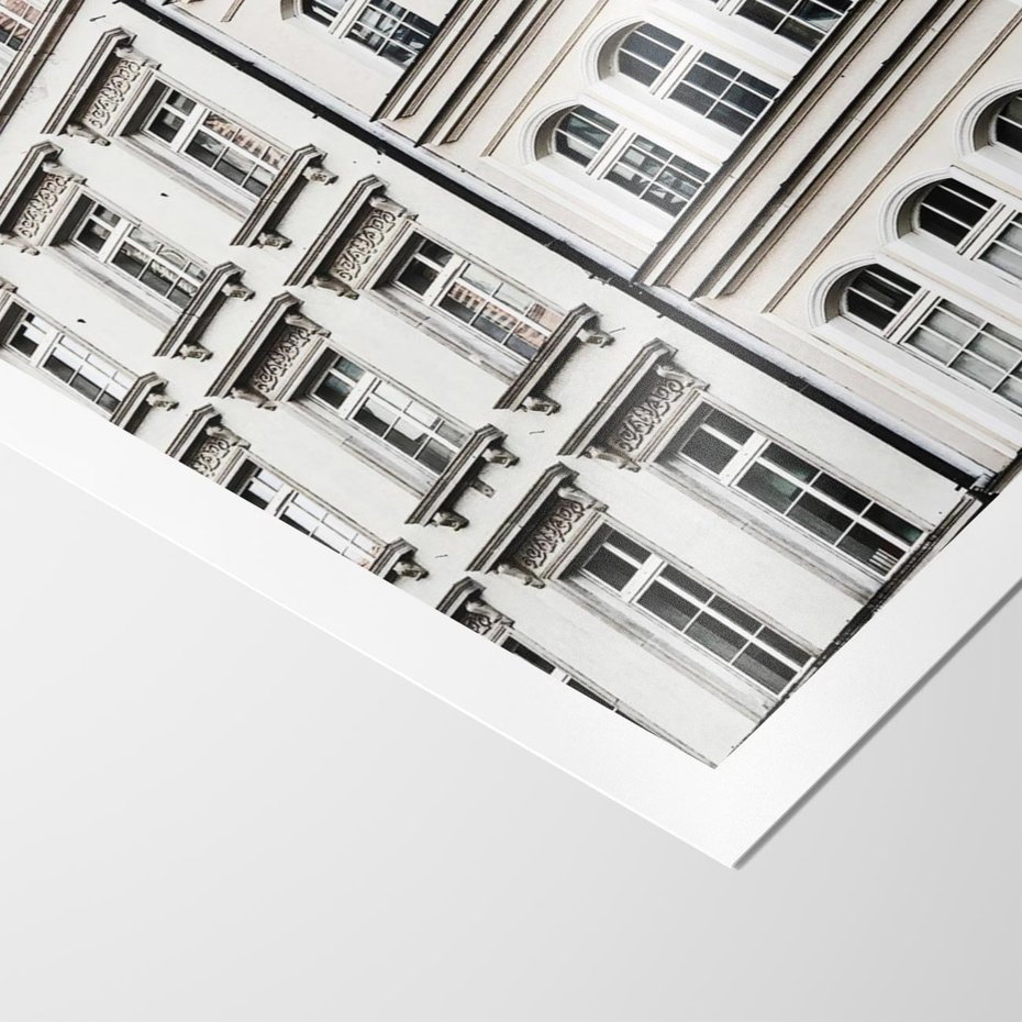 Plakat bez ramy 21x30 - Urok Starej Kamienicy - budynki, miasto