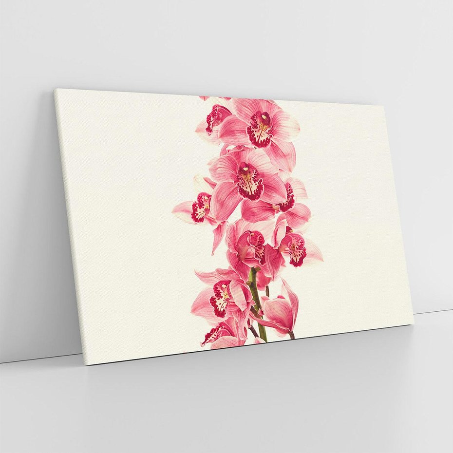 Obraz na płótnie 120x80 - Orchidea w spa - relaks - orchidea, spa