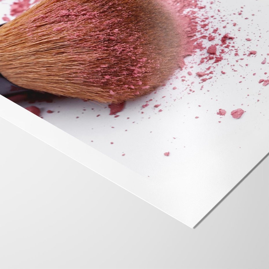 Plakat bez ramy 30x40 - Makijaż w kolorze pędzla - makijaż, pędzel