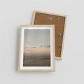 Plakat w ramie 30x40 - Chwila Romantyzmu - morze, niebo - rama drewno