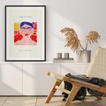 Plakat bez ramy 30x40 - Bezgraniczne Rytmy - kobieta, sztuka abstrakcyjna