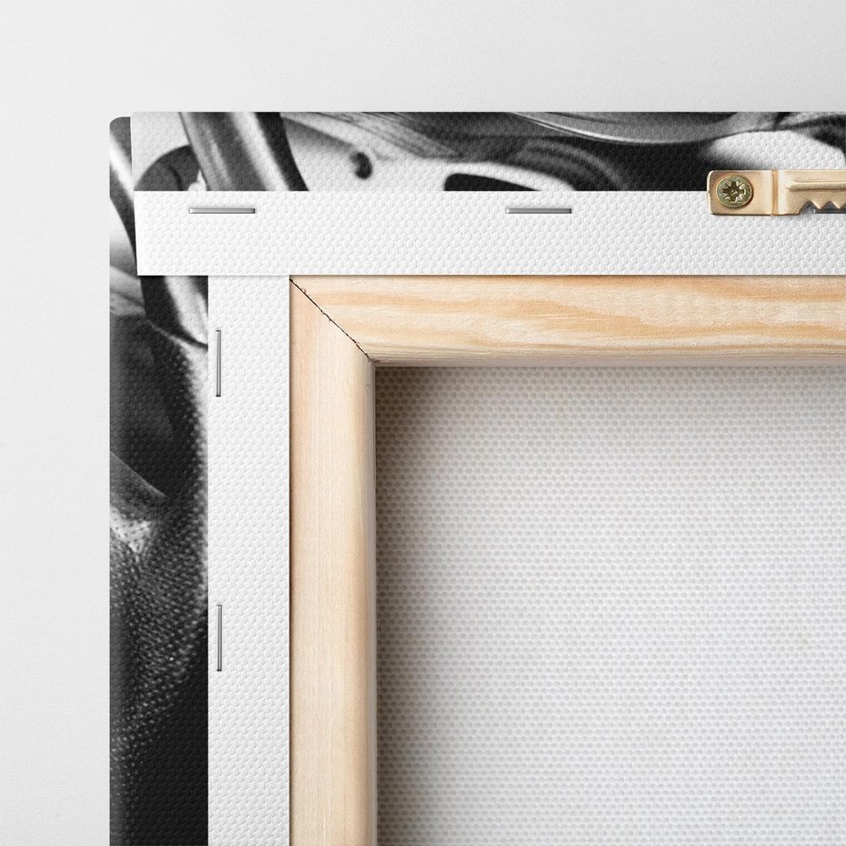 Obraz na płótnie 100x70 - Ferrari wnętrze pełne mocy - Ferrari, wnętrze