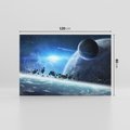 Obraz na płótnie 120x80 - Ziemia w Kosmosie - ziema, kosmos