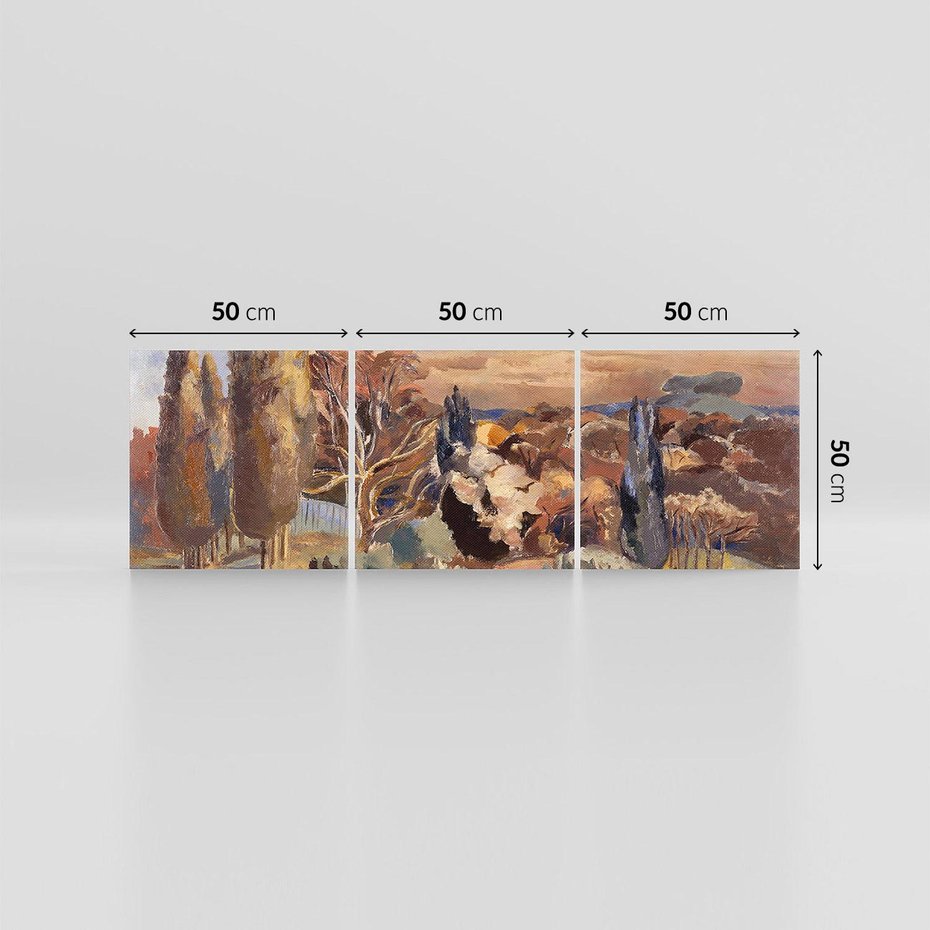 Obraz na płótnie 150x50 - Landscape of the Moon's First Quarter (1943), Paul Nash - Reprodukcja - reprodukcja, obraz na płótnie