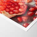 Plakat bez ramy 30x40 - Granatowa Inspiracja Kuchni - granat, kuchnia
