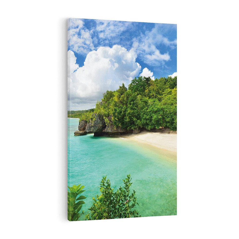 Obraz na płótnie 50x70 - Tropikalna wyspa na Filipinach - Filipiny, tropikalna