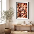 Plakat bez ramy 50x70 - Magia Jesiennej Ziemi - liście, jesień