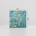 Obraz na płótnie 80x80 - Almond blossom 1890, Vincent van Gogh - Reprodukcja - reprodukcja, obraz na płótnie