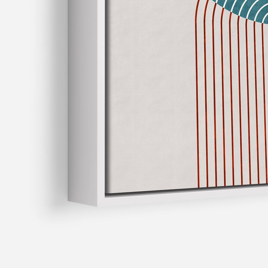 Obraz w ramie 80x120 - Odkrywanie duszy w farbach - kwiaty, pastelowe kolory - rama biała