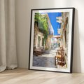 Plakat bez ramy 30x40 - Magiczny Spacer - uliczka, perspektywa