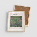 Plakat w ramie 40x50 - Reprodukcja Moneta - Monet, reprodukcja - rama drewno