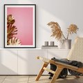 Plakat bez ramy 30x40 - Luksusowa Elegancja - złote, liście
