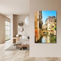Obraz na płótnie 80x120 - Magia Kanałów Weneckich - Wenecja, kanały