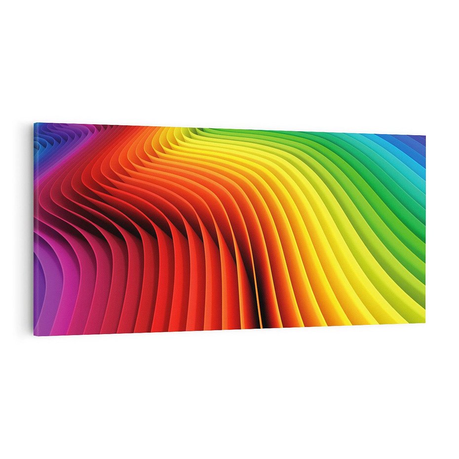 Obraz na płótnie 120x60 - Wyrażenie bez granic - abstrakcja