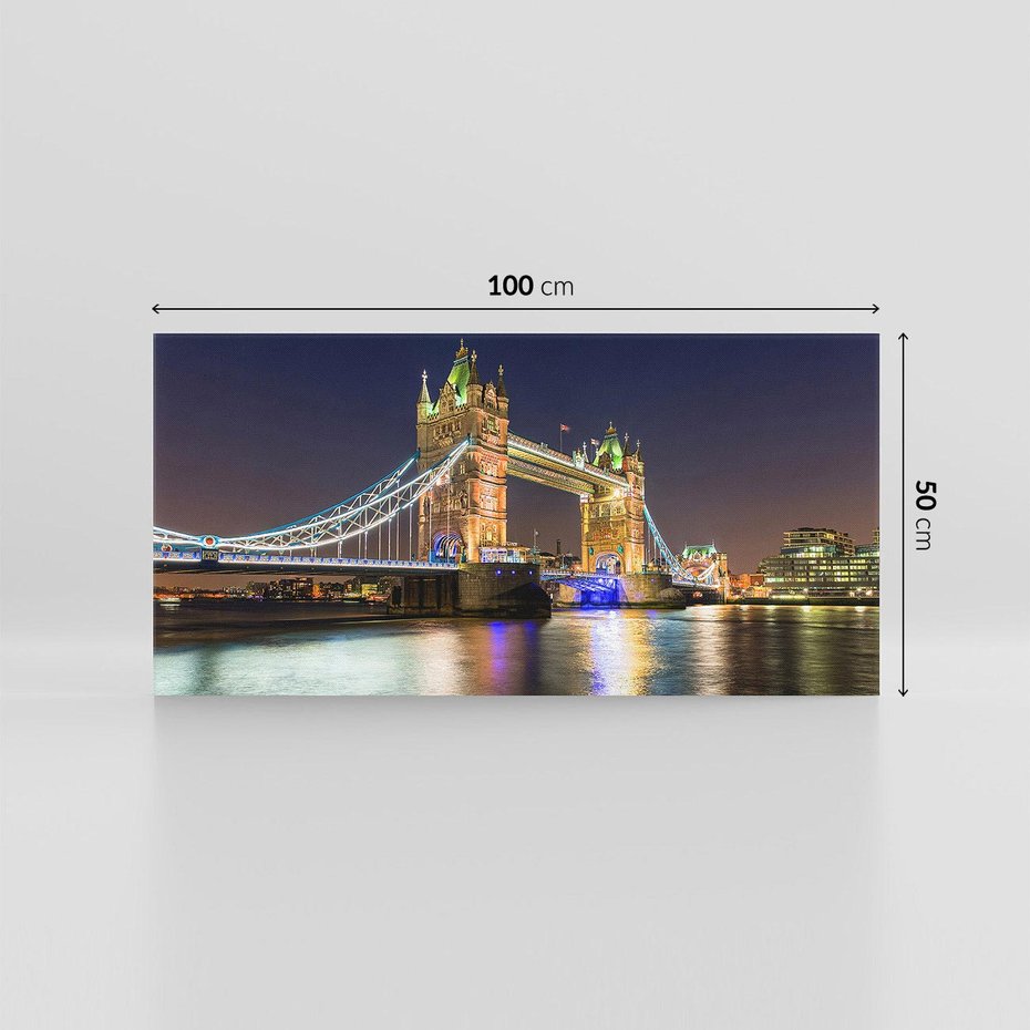 Obraz na płótnie 100x50 - Ikoniczny Tower Bridge - Most, Londyn