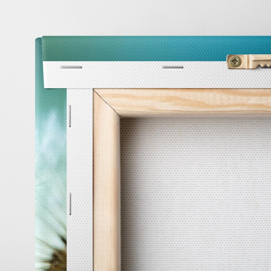 Obraz na płótnie 120x80 - Lekkość i Przemijanie - dmuchawiec, wiatr