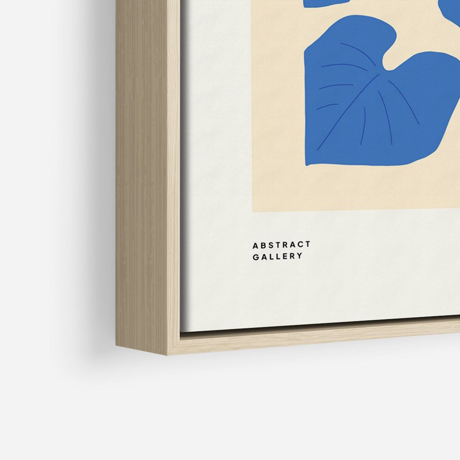 Obraz w ramie 80x120 - Rozświetlone Odbicia - lilie wodne, pastelowe kolory - rama drewno