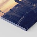 Obraz na płótnie 60x60 - Azja miasto w panoramie - Azja, miasto