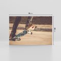 Obraz na płótnie 70x50 - Deskorolkowa Ekstaza Sportu - deskorolka, skateboard