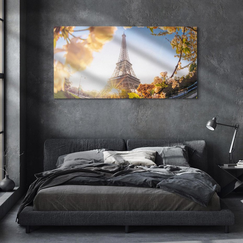 Obraz na płótnie 100x50 - Ikona Paryża - Wieża, Eiffla