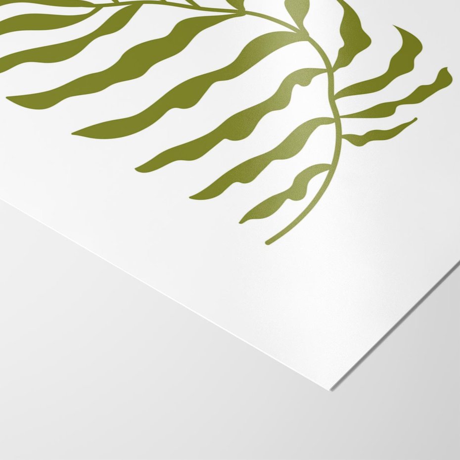 Plakat bez ramy 50x70 - Rytmy Chaosu - roślina, gałązka