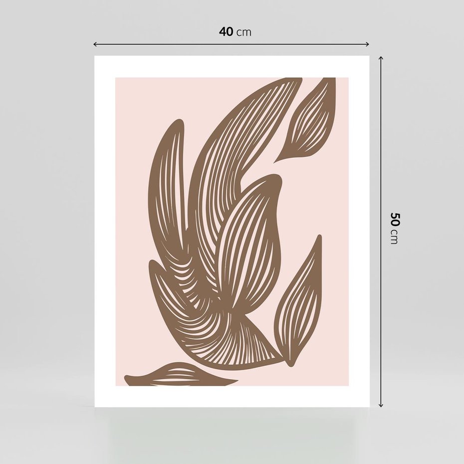 Plakat bez ramy 40x50 - Nowoczesne Harmonie - skandynawski styl, plakat