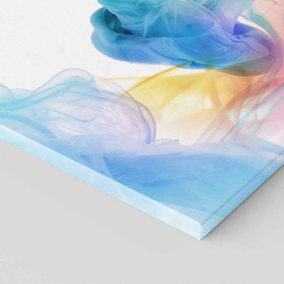 Obraz na płótnie 70x50 - Abstrakcyjne Pastelowe Piękno - abstrakcja, pastelowe