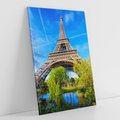 Obraz na płótnie 80x120 - Wieża Eiffla w Paryżu - Eiffla, Paryż