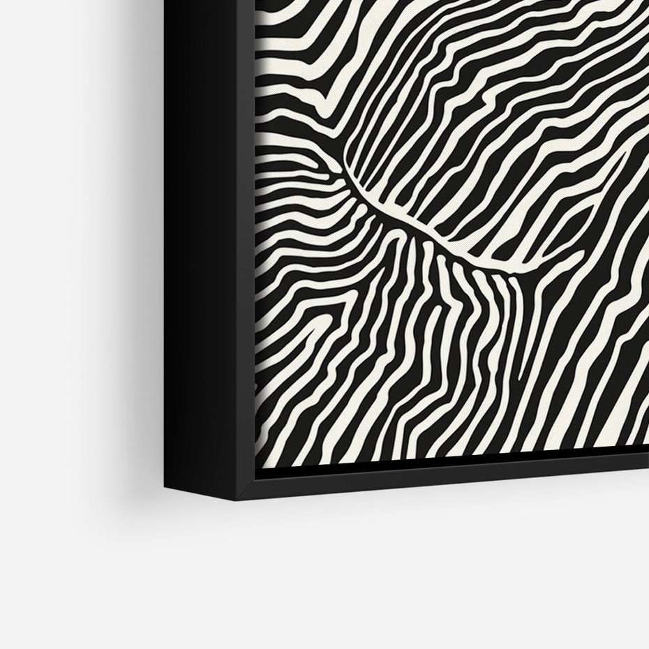 Obraz w ramie 50x70 - Podróżne Impresje - boho plakat, rycina - rama czarna