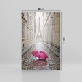 Obraz na płótnie 80x120 - Francuska elegancja pod parasolem - Francja, parasol