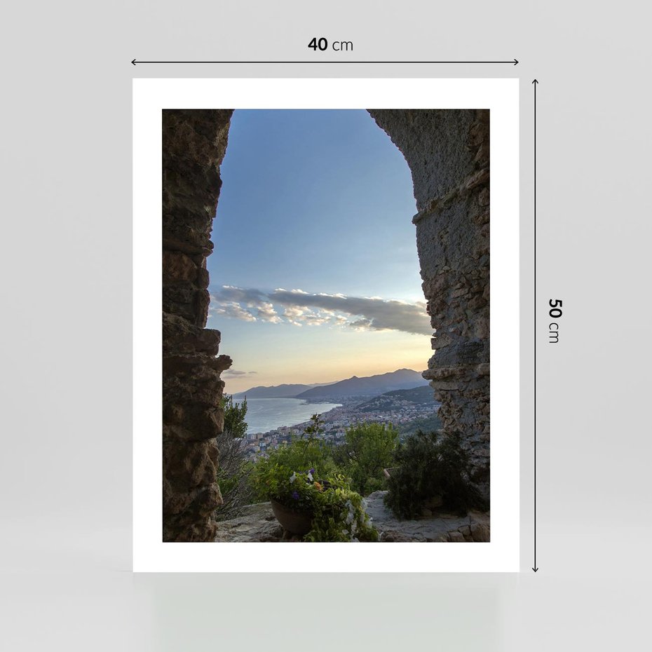 Plakat bez ramy 40x50 - Pejzaż w perspektywie - pejzaż, perspektywa