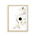 Plakat w ramie 30x40 - Luksusowy Lifestyle - kompozycja lifestyle, fotografia - rama drewno