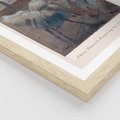 Plakat w ramie 50x70 - Elegancja Baletu na Plakacie - reprodukcja, degas - rama drewno