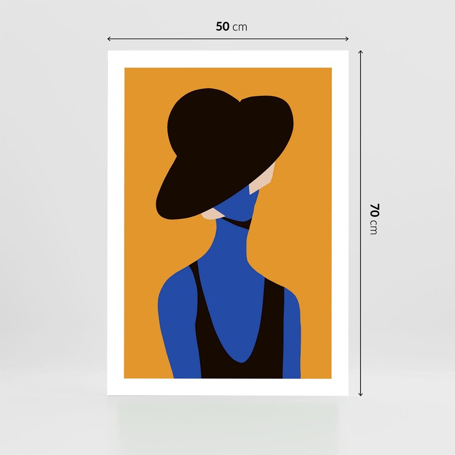 Plakat bez ramy 50x70 - Zaklęte Zniknięcie - sztuka nowoczesna, plakat