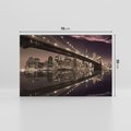 Obraz na płótnie 70x50 - ikona Nowego Jorku - most, Nowy Jork