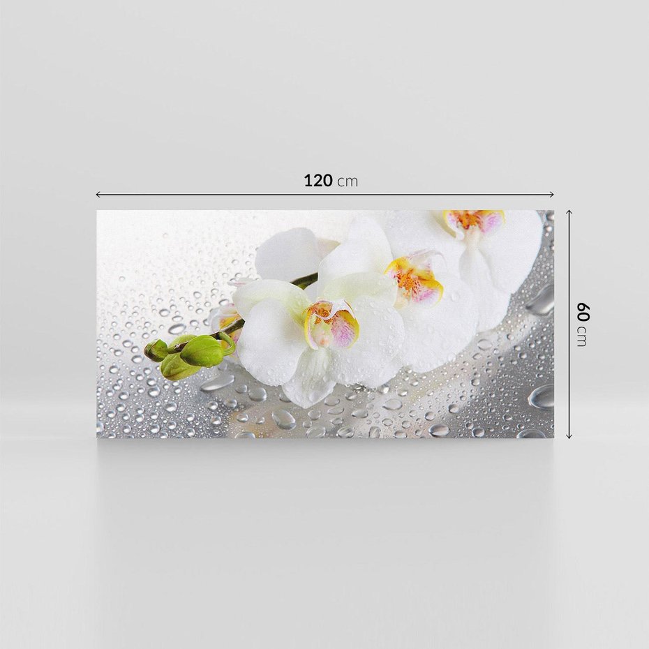 Obraz na płótnie 120x60 - Kwiatowy rój - kwiaty, kwiat