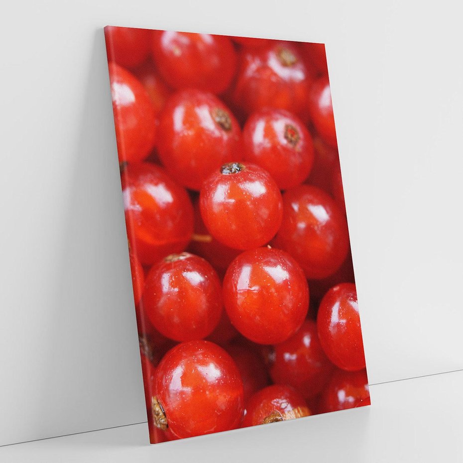 Obraz na płótnie 50x70 - Pożeczka - Czerwony Skarb - pożeczka, owoc