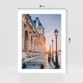 Plakat bez ramy 30x40 - Magiczne spacery - uliczka, perspektywa