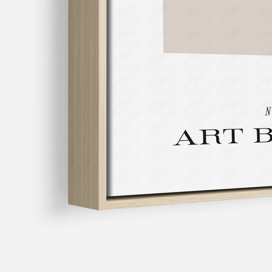 Obraz w ramie 50x70 - Migocące Konstrukcje Abstrakcji - sztuka minimalizmu, biało czarna rycina - rama drewno