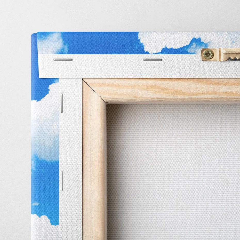 Obraz na płótnie 30x30 - Niebo pełne chmur - niebo, chmury