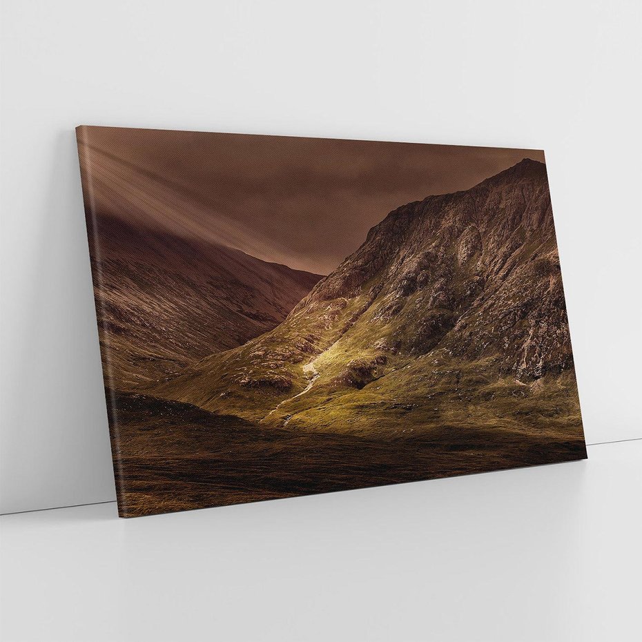 Obraz na płótnie 100x70 - Górska sceneria - góry, krajobraz