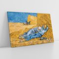 Obraz na płótnie 120x80 - "The Siesta " (1890) Vincent van Gogh - Reprodukcja - reprodukcja, obraz na płótnie