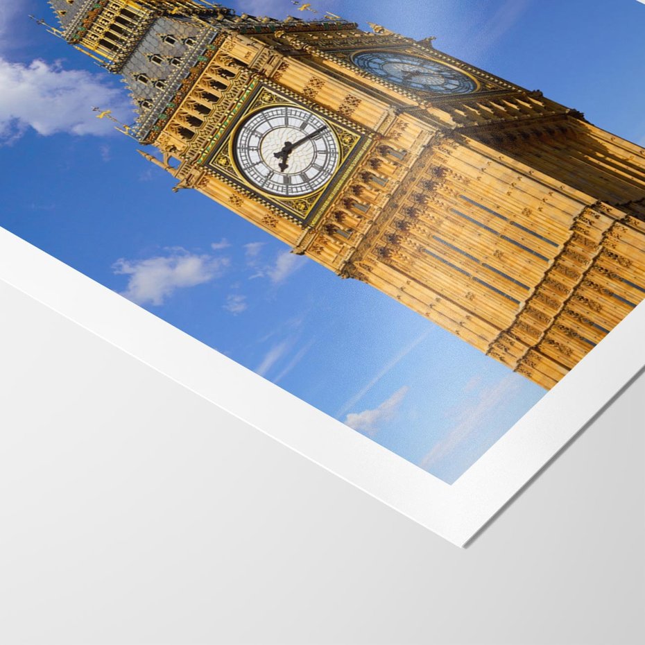 Plakat bez ramy 21x30 - Czasowy Symbol - zegar, Big Ben