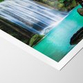 Plakat bez ramy 21x30 - : Moc Natury - wodospad, rzeka